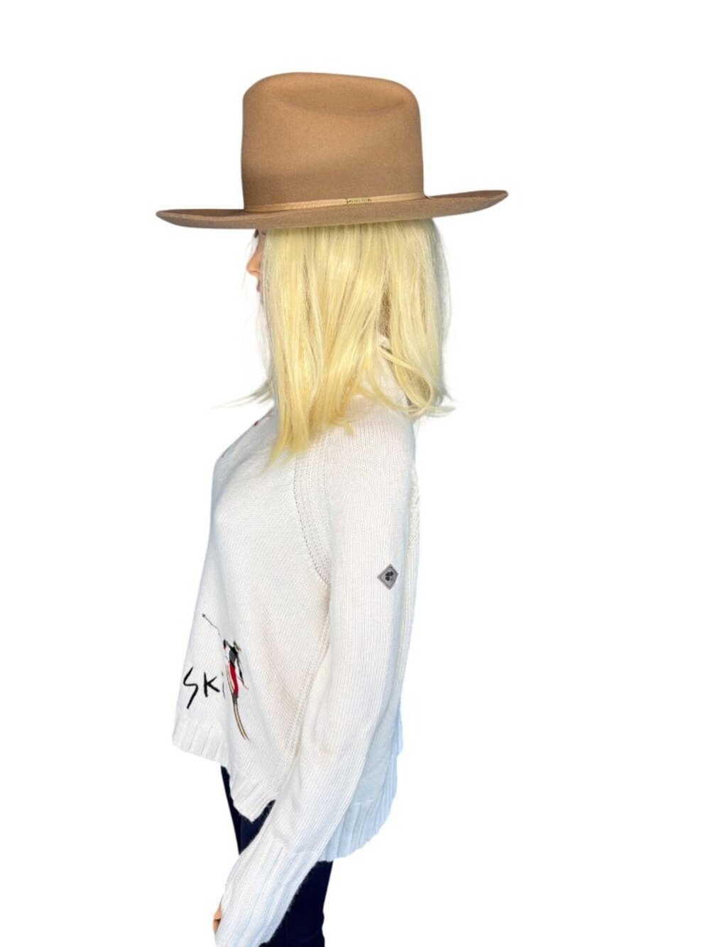Gigi Pip Ezra Western Hat Cattleman Cowgirl 55cm XS MSRP$136 Worn Once - Picture 16 of 17